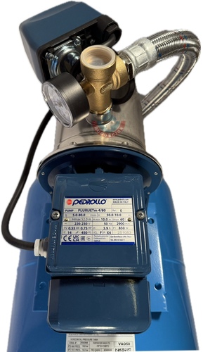 Hydrofor Pedrollo PLURIJETm 4/80 na zbiorniku 50 litrów 2