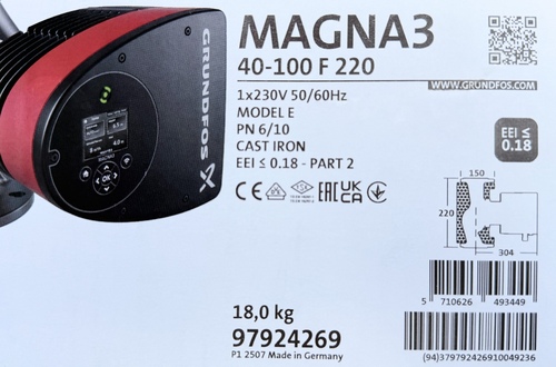 Magna3 40-100F 97924269 2
