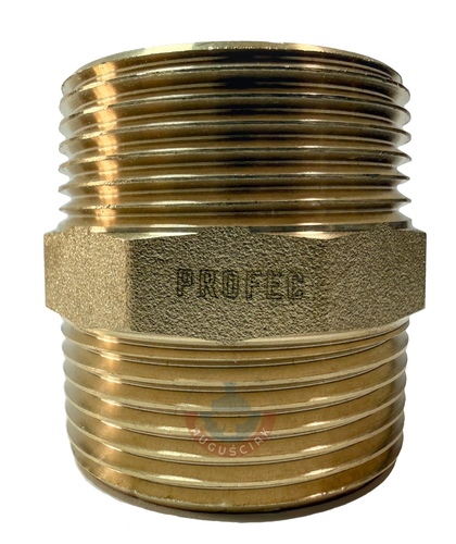 Nypel mosiądz 5/4" GZ 30bar 2