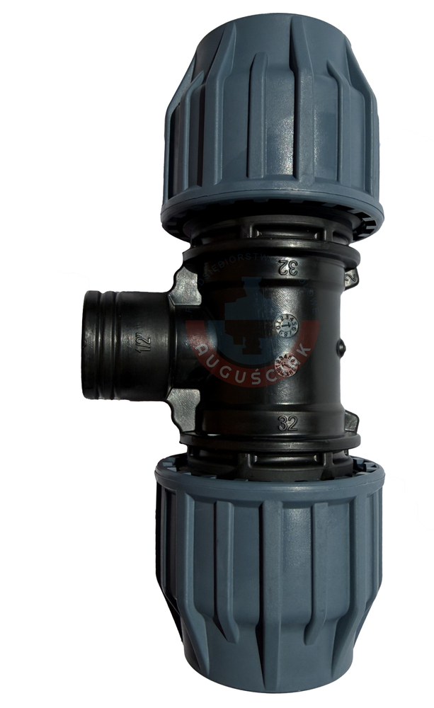 Trójnik 90° przejściowy PP 32 mm x 1/2" GW x 32 mm 1