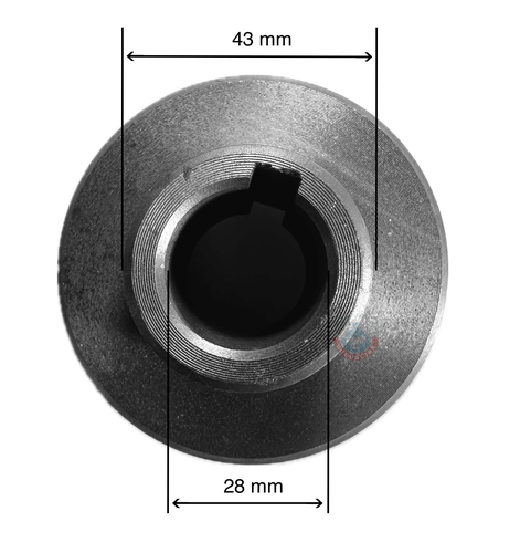 Sprzęgło E3 na wałek fi 28 mm 1