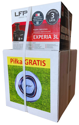 Pompa LFP Experia 3L 25/40-70 + piłka nożna 1
