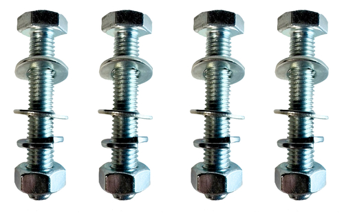 Zestaw montażowy do kołnierzy 2 otworowych M10 (4szt.) 1