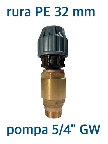 Zestaw przyłączeniowy pompy głębinowej PE 32 - 5/4" GW 1