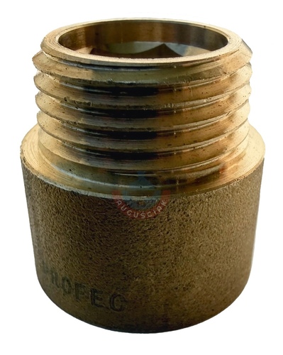 Przedłużka mosiądz 1/2" GZ x GW 30bar 15 mm 1